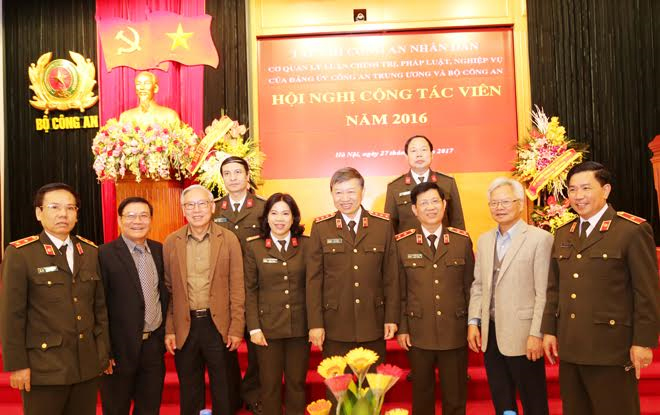 Bộ trưởng Tô Lâm cùng các đại biểu tham dự Hội nghị.