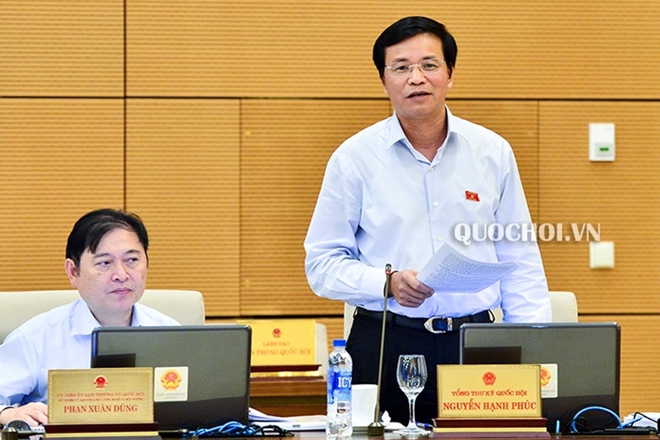 Tổng Thư ký Quốc hội Nguyễn Hạnh Phúc