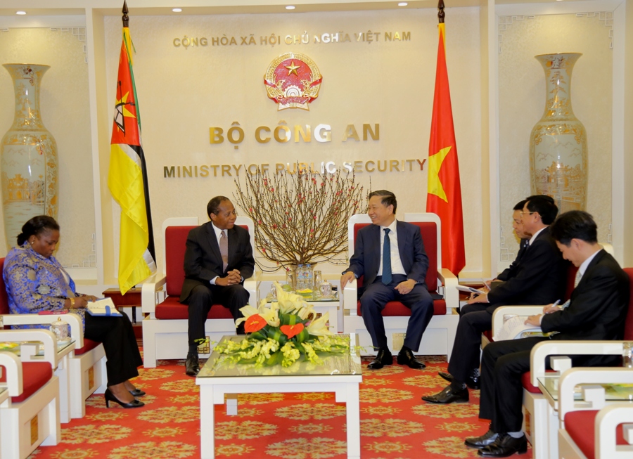 Toàn cảnh buổi tiếp.