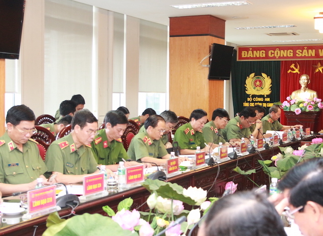 Các đại biểu dự buổi làm việc