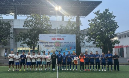 GIAO LƯU BÓNG ĐÁ HỮU NGHỊ VIỆT NAM – LÀO – CAMPUCHIA CHÀO MỪNG CÁC SỰ KIỆN CHÍNH TRỊ, NGÀY LỄ LỚN CỦA ĐẢNG VÀ DÂN TỘC